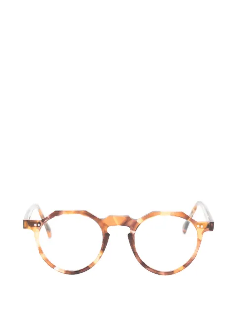 Lesca Bloc geometric-frame glasses