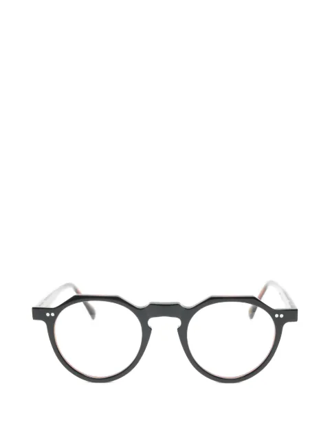 Lesca Bloc geometric-frame glasses