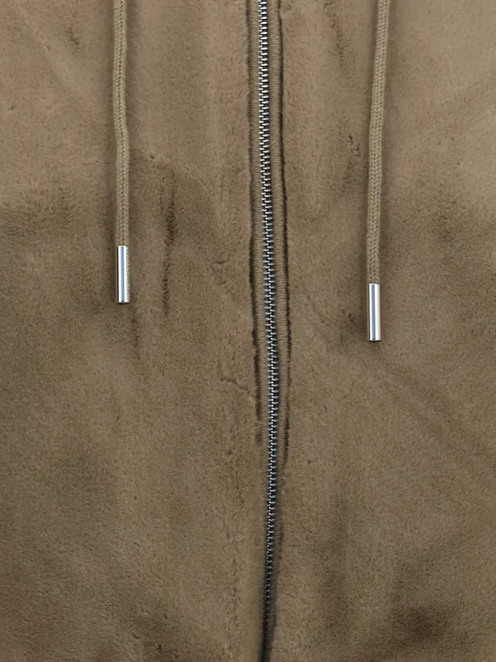 Moose Knuckles Junction faux-fur panel cardigan Bruin