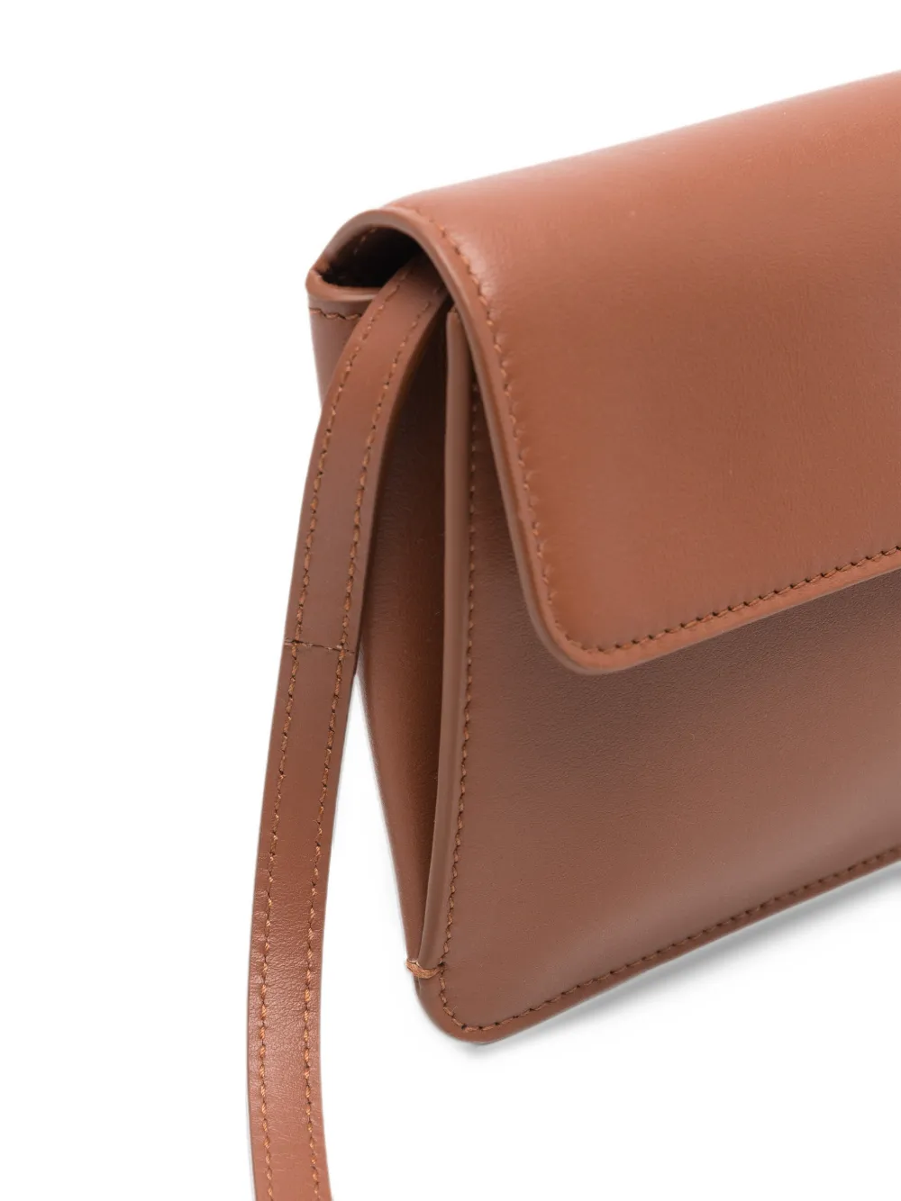 Ferragamo Harley leather shoulder bag Bruin