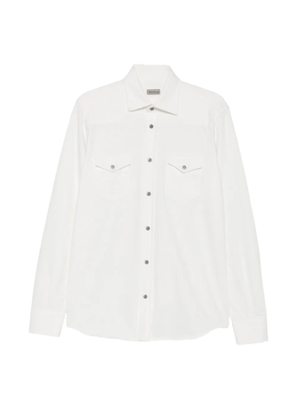 SARTORIO NAPOLI flap-pocket button-down shirt