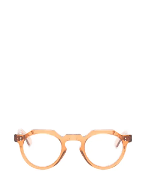 Lesca Crown XL Panto geometric-frame glasses