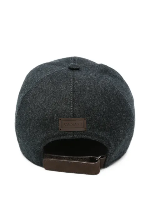 Canali wool baseball cap