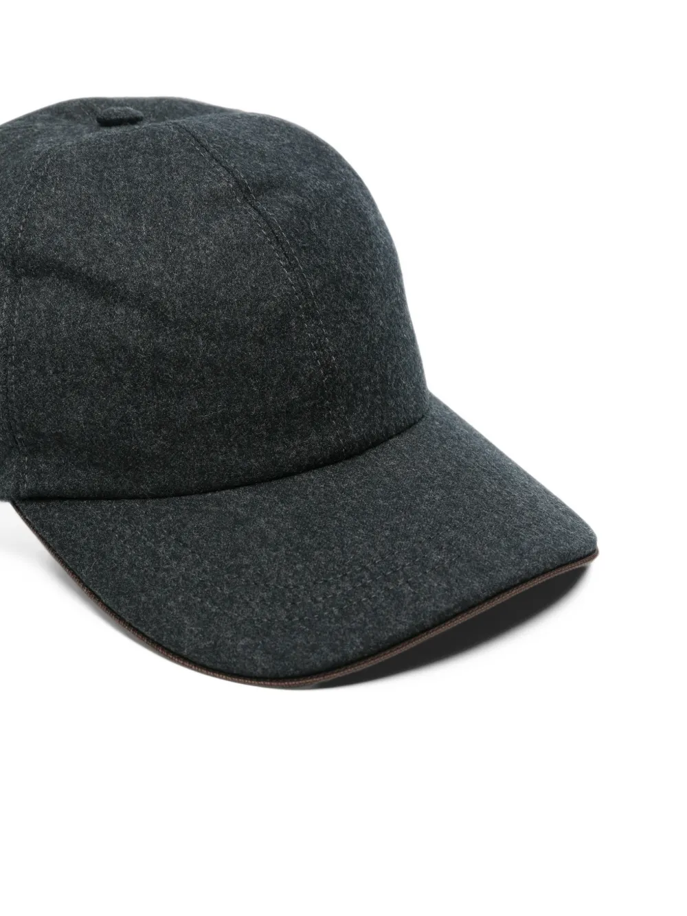 Canali wool baseball cap Grijs