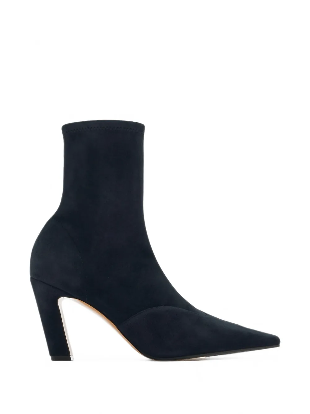 KHAITE Nevada suede ankle boots - Bleu KHAITE Nevada suede ankle boots - Bleu