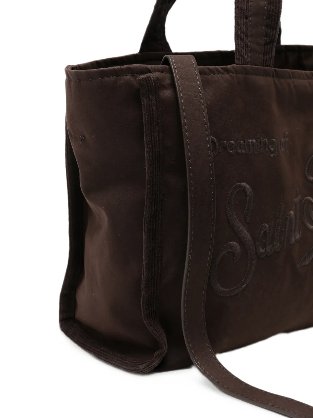 MC2 Saint Barth Colette logo-embroidered tote bag Bruin