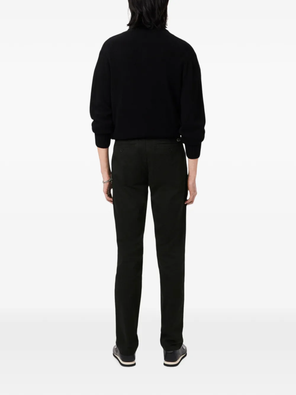 Lacoste Broek met logopatch Zwart