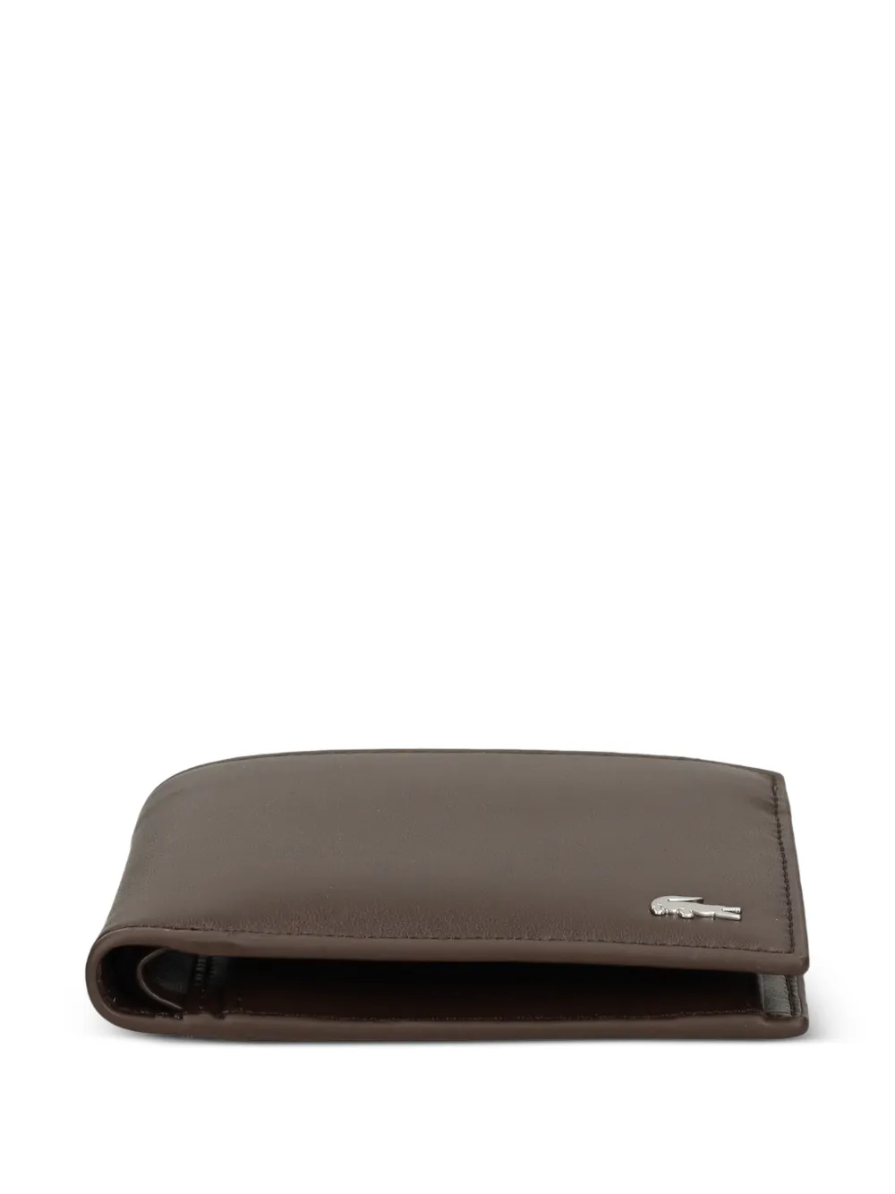 Lacoste Medium FG leren portemonnee Bruin
