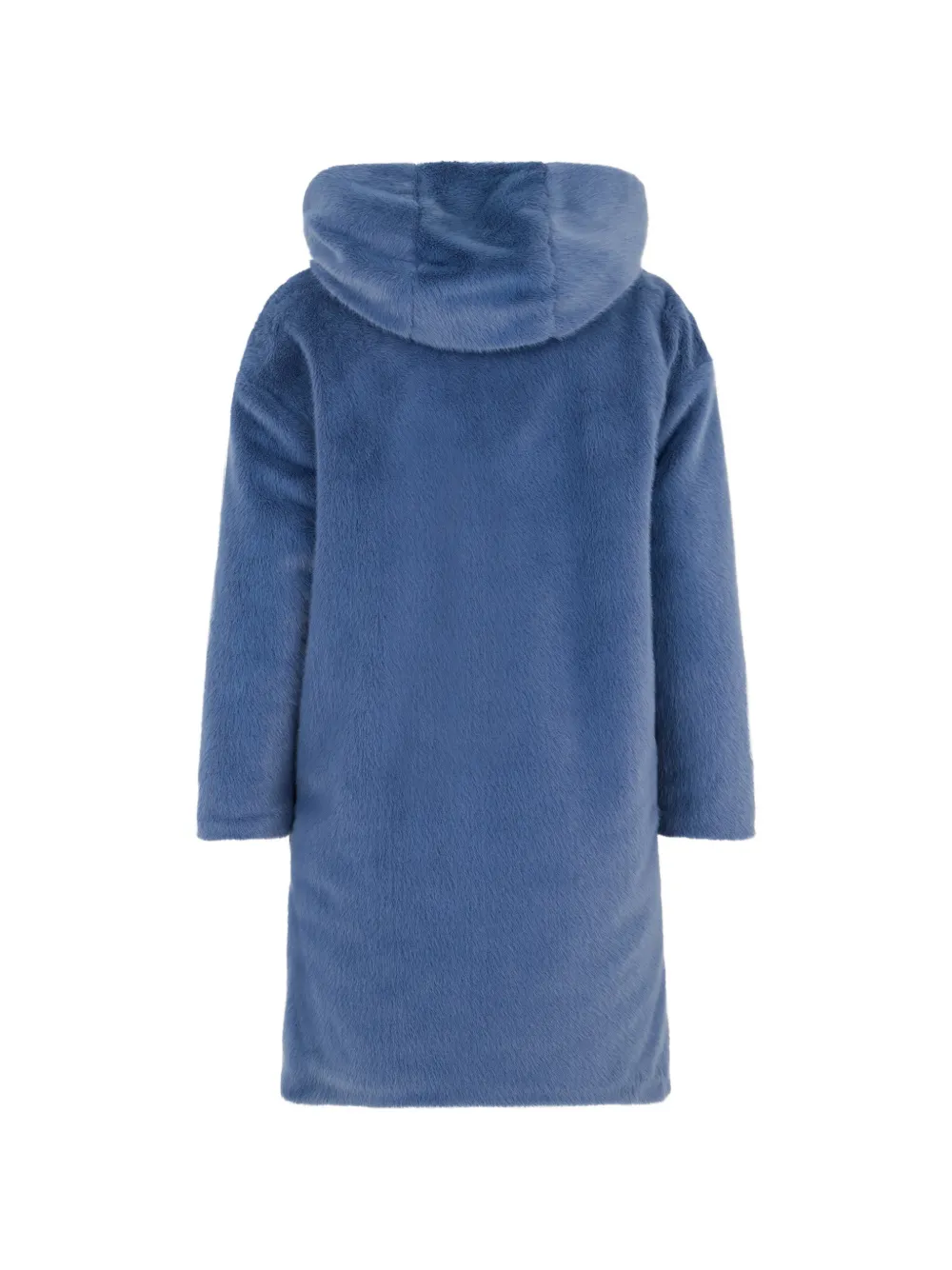 Herno Jas van imitatiebont Blauw