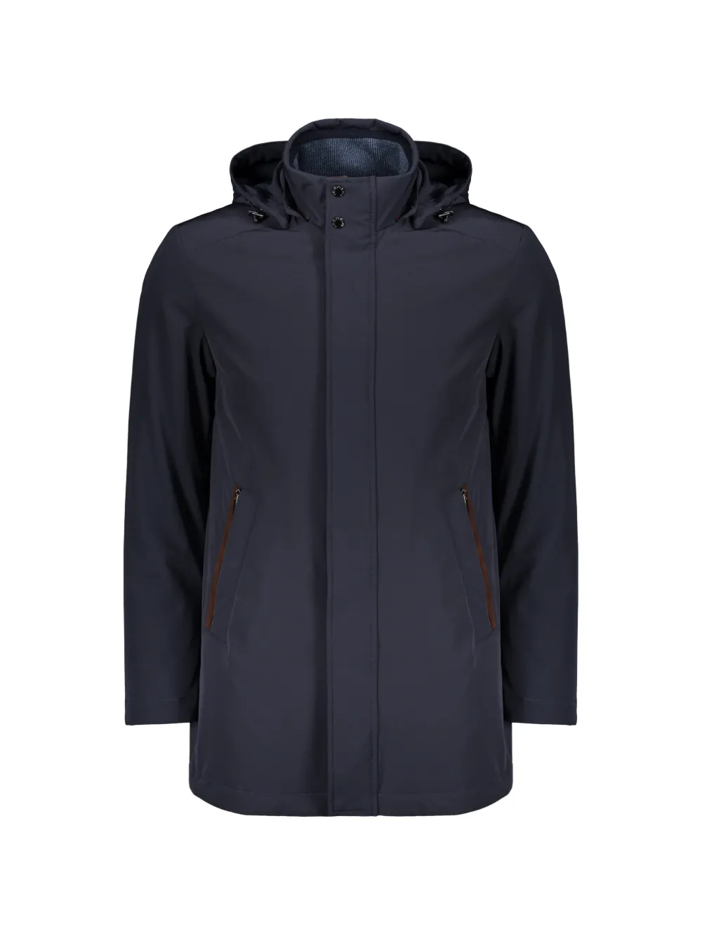 Paul & Shark Typhoon® Re-4X4 padded hooded coat - Blue