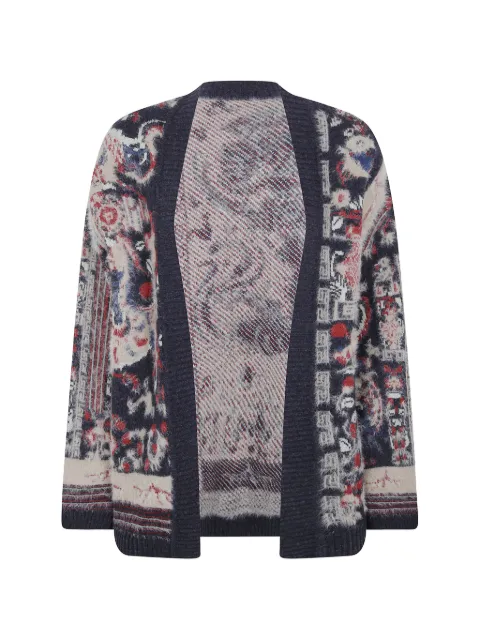 HUI MILANO Doubtless intarsia-knit cardigan