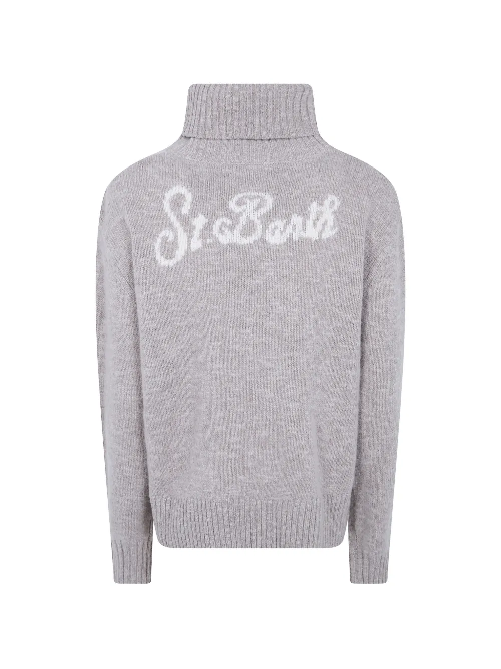 MC2 Saint Barth button-detail roll-neck sweater Beige