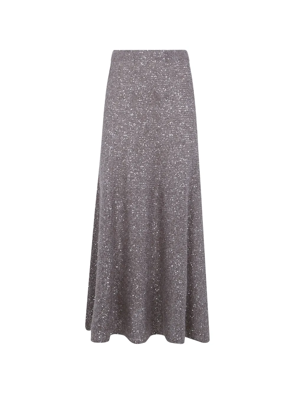 D.Exterior sequin-embellished knitted maxi skirt - Gris D.Exterior sequin-embellished knitted maxi skirt - Gris