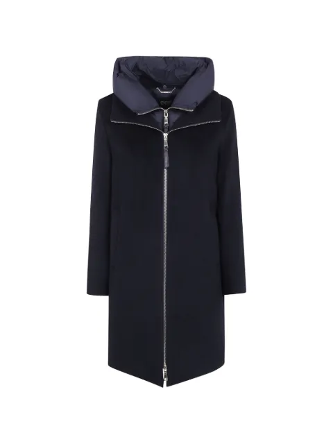Seventy hooded zip-up coat
