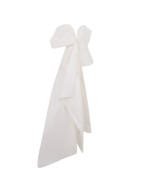 Ellery sweetheart-neck ruffled top