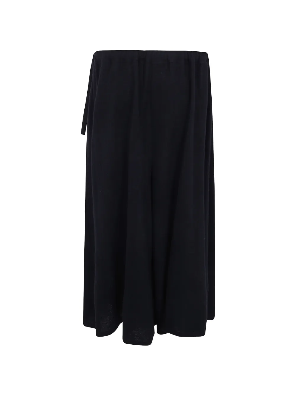 Yohji Yamamoto belted wool trousers - Nero