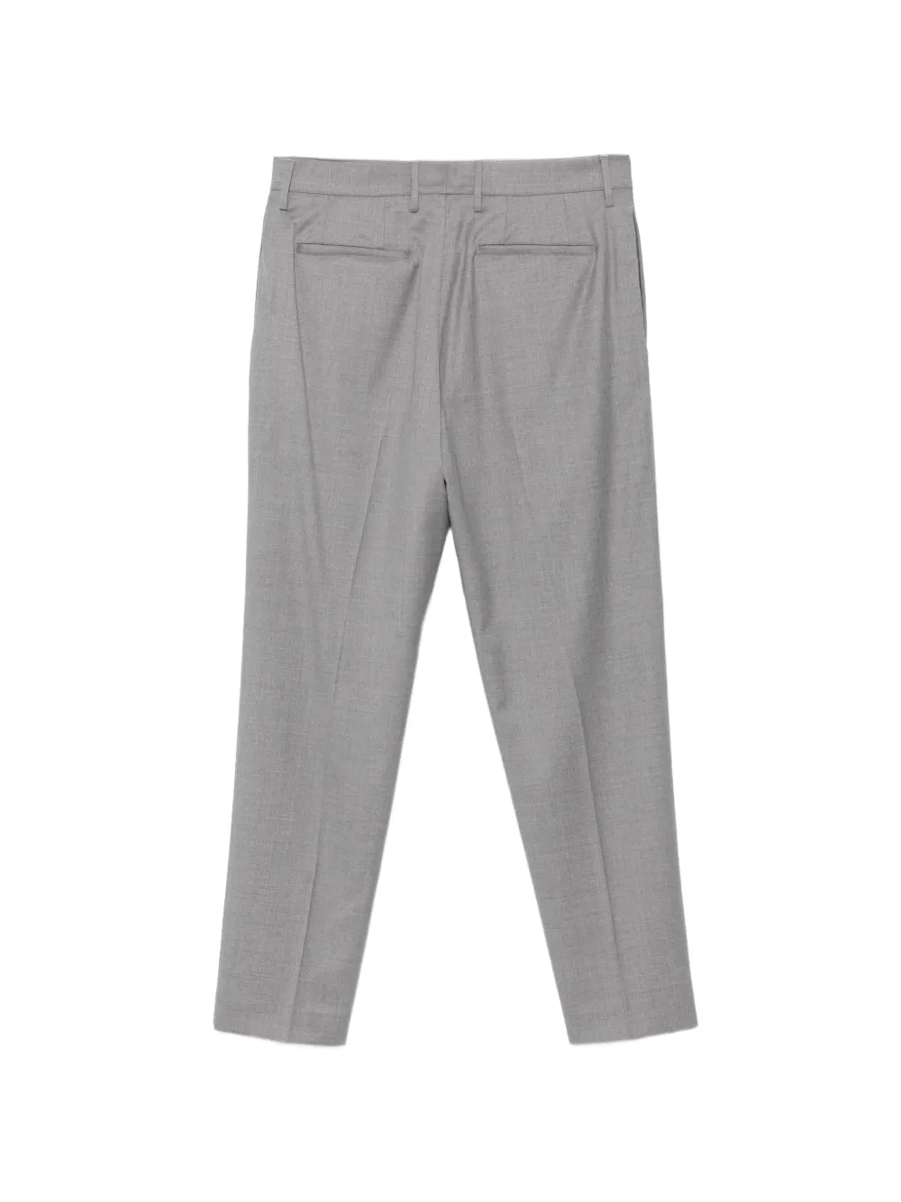 Canali pleated tailored trousers Grijs