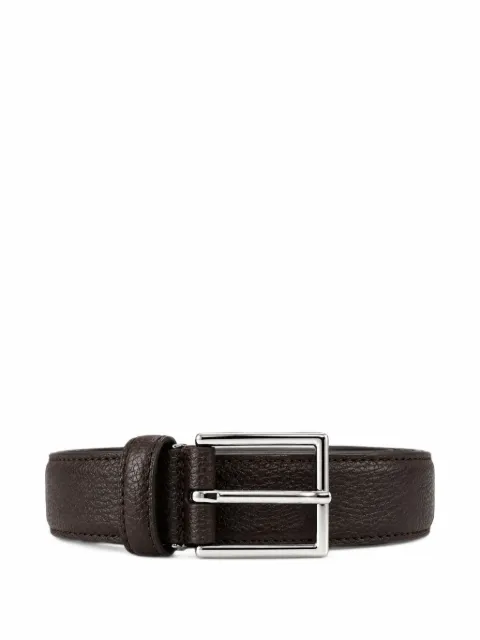 Anderson's pebbled leather belt