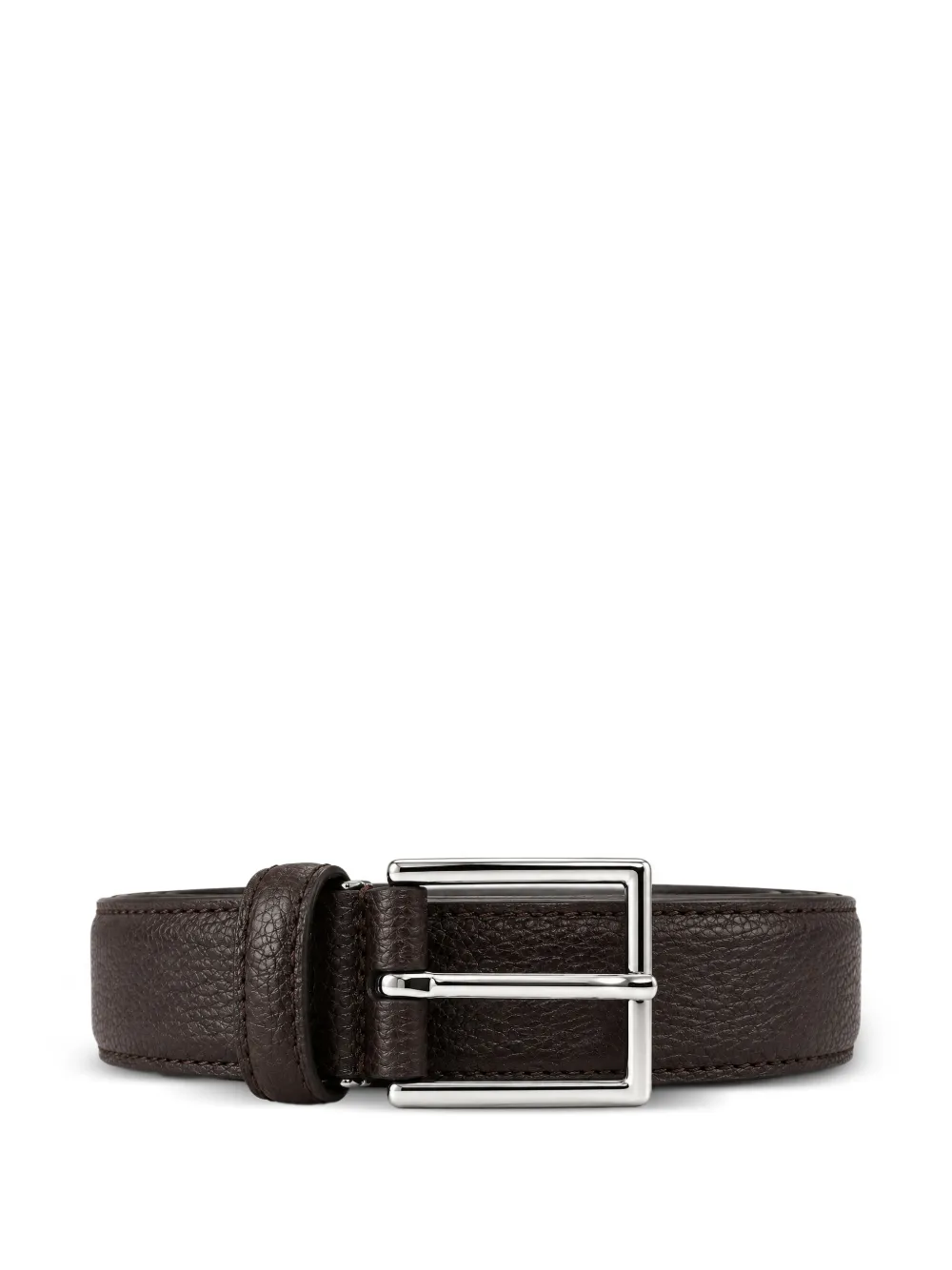 Anderson's pebbled leather belt - Brown