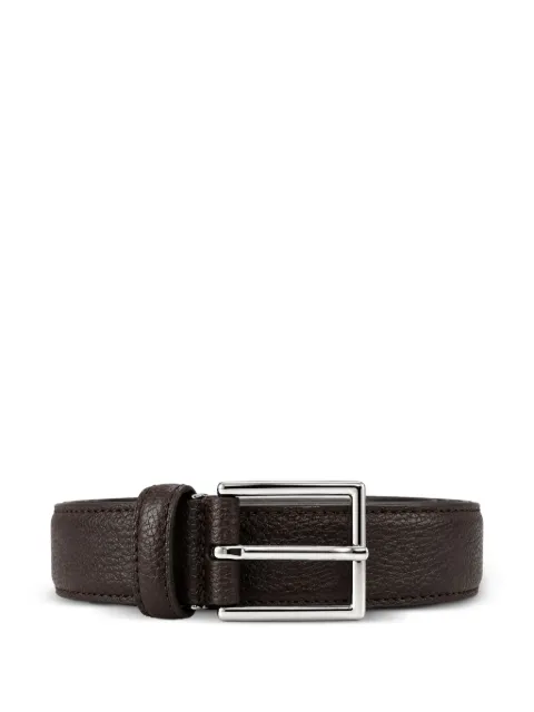 Anderson's pebbled leather belt