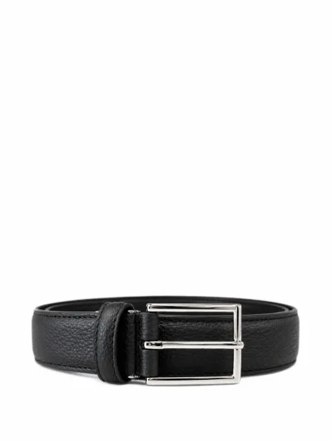 Anderson's pebbled leather belt