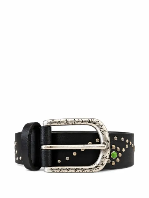 Anderson's stud-embellished leather belt