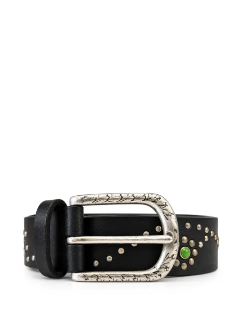 Anderson's stud-embellished leather belt
