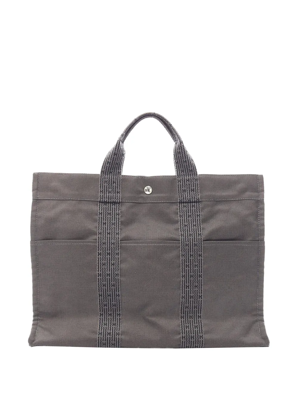 Hermès Pre-Owned 1990-2010 Canvas Herline MM tote bag - Grau