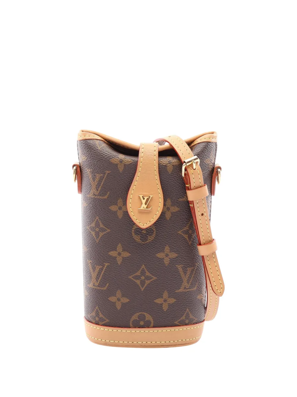 Louis Vuitton Pre-Owned 2021-2026 Monogram Fold Me Pouch crossbody bag - Braun