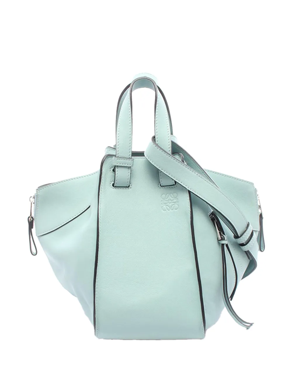 Loewe Pre-Owned 2015-2026 Small Hammock satchel - Blu