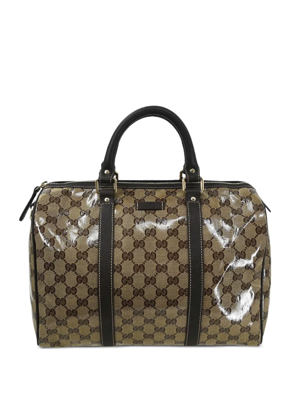 Gucci Pre-Owned GG Crystal duffle tote bag - Nude