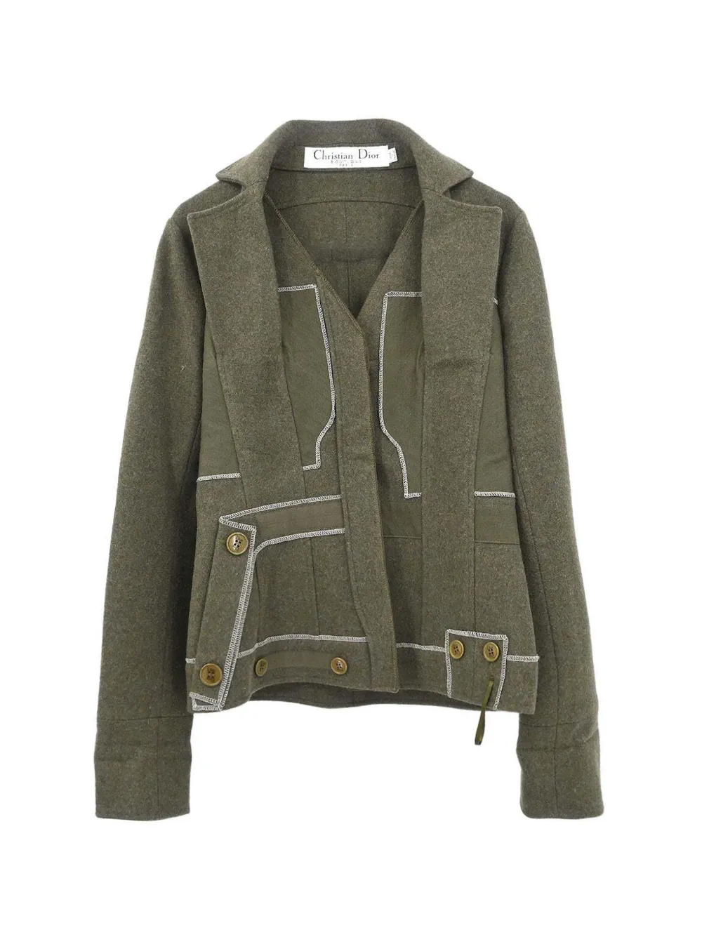 Christian Dior Pre-Owned 2006 single-breasted jacket - Grigio