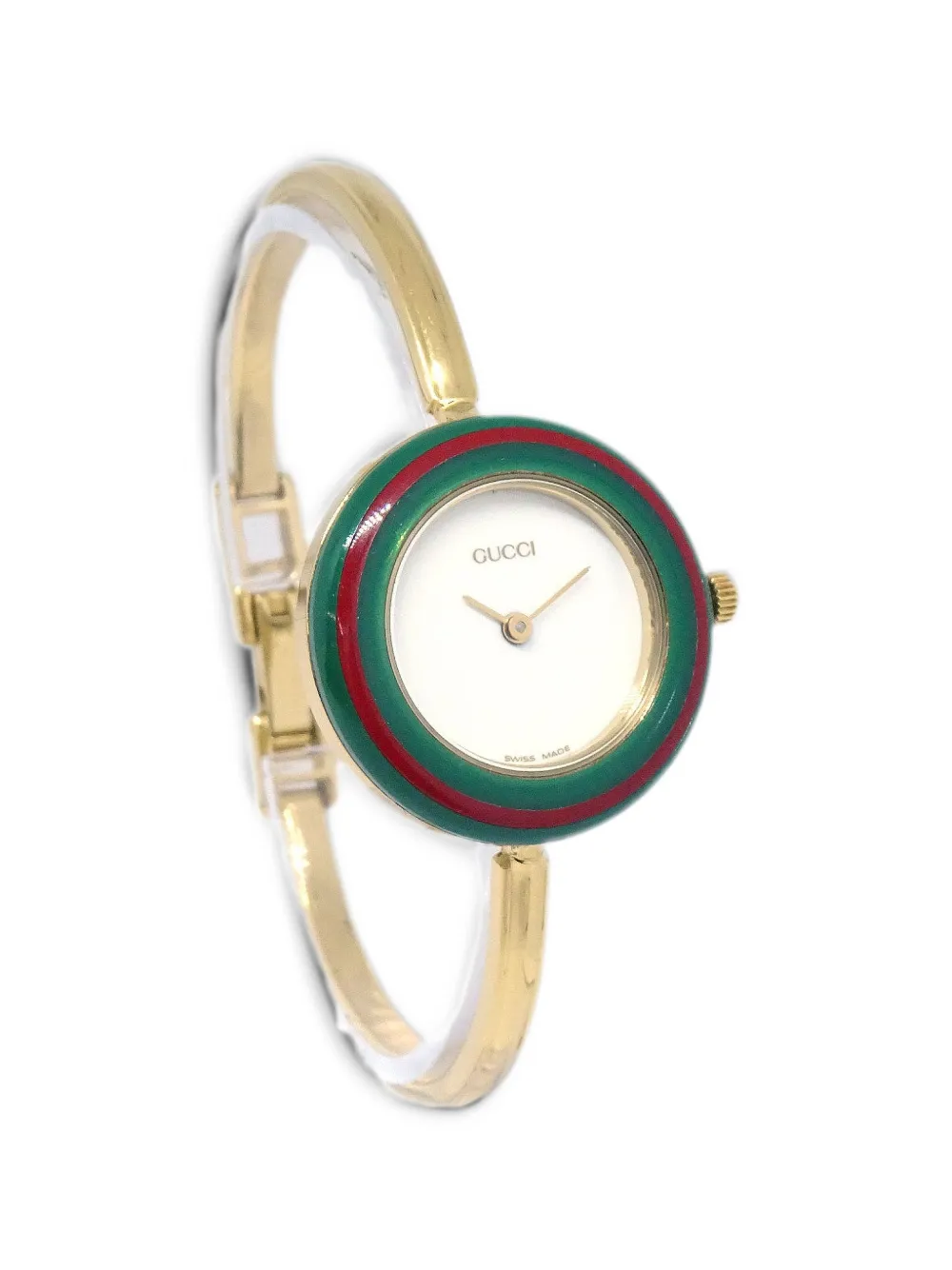 Gucci Pre-Owned Change Bezel 26mm watch - Bianco