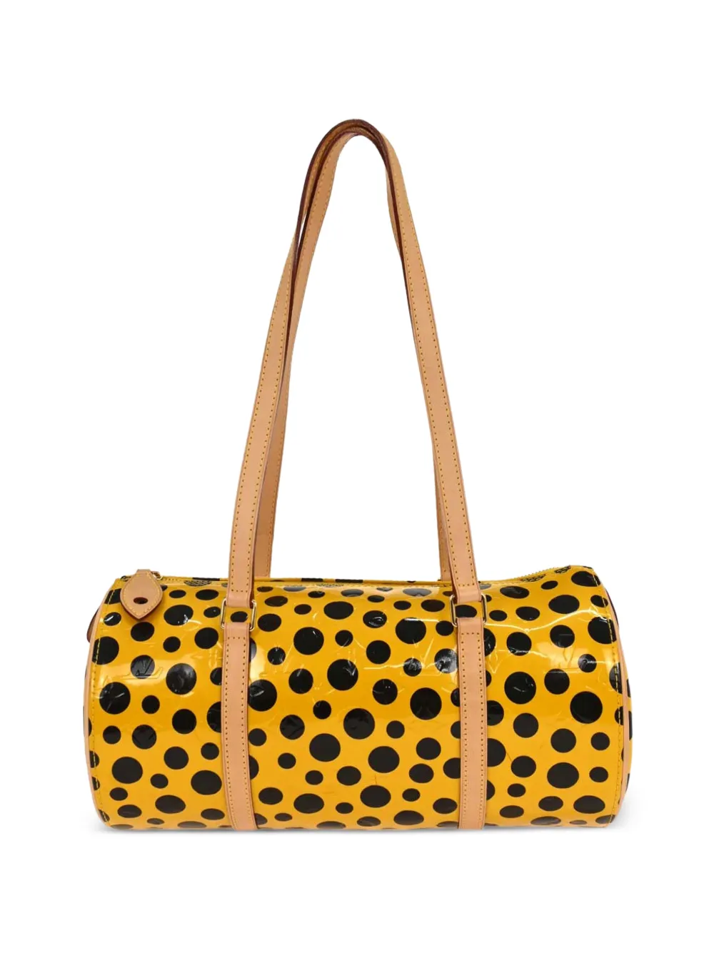 Louis Vuitton Pre-Owned Pumpkin Dot Papillon 30 polka-dot pattern shoulder bag - Gelb