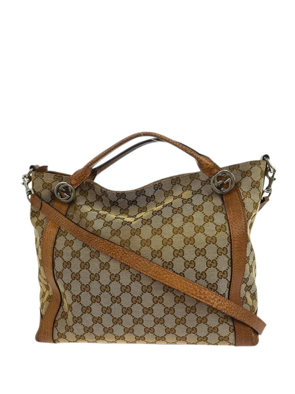 Gucci Pre-Owned GG Supreme tote bag - Tons neutres Gucci Pre-Owned GG Supreme tote bag - Tons neutres