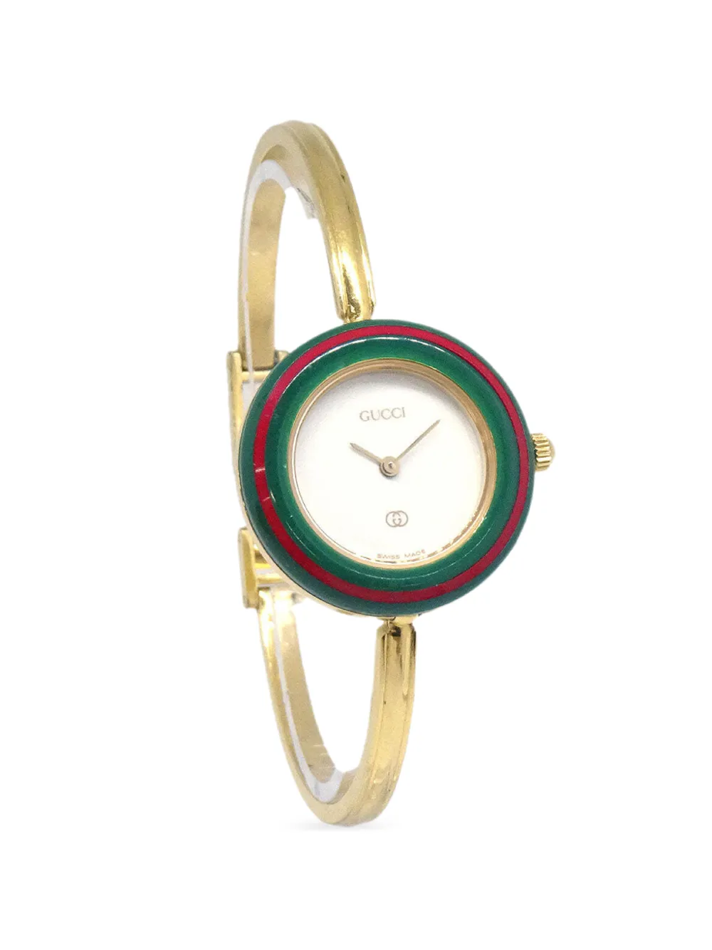 Gucci Pre-Owned 1100-L Change Bezel 25mm watch - Blanc Gucci Pre-Owned 1100-L Change Bezel 25mm watch - Blanc