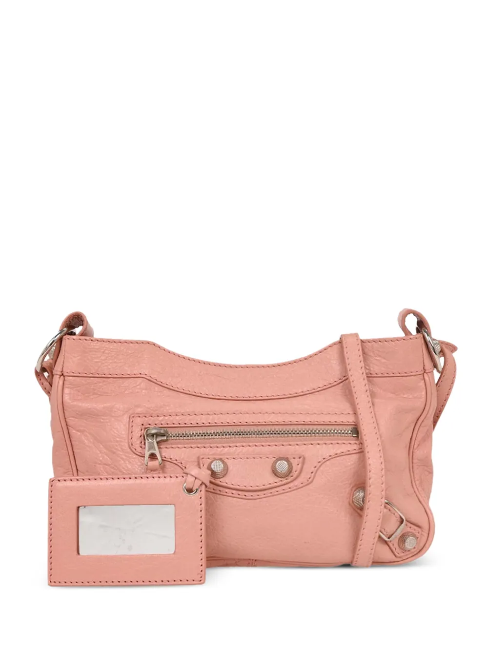 Balenciaga Pre-Owned Hip leather shoulder bag - Rosa