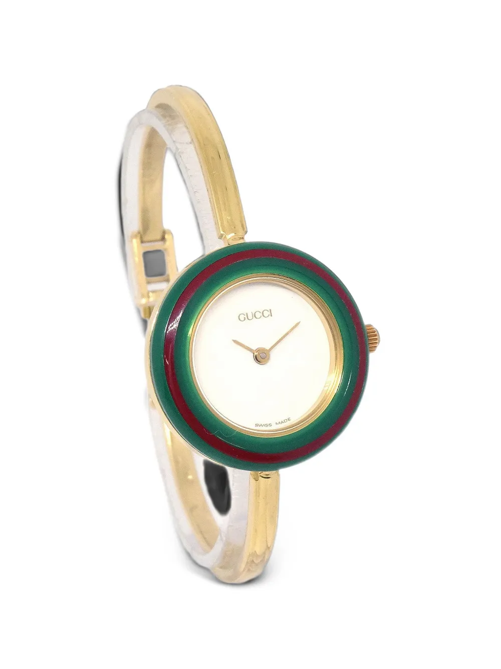 Gucci Pre-Owned Change Bezel 26mm watch - Blanc Gucci Pre-Owned Change Bezel 26mm watch - Blanc