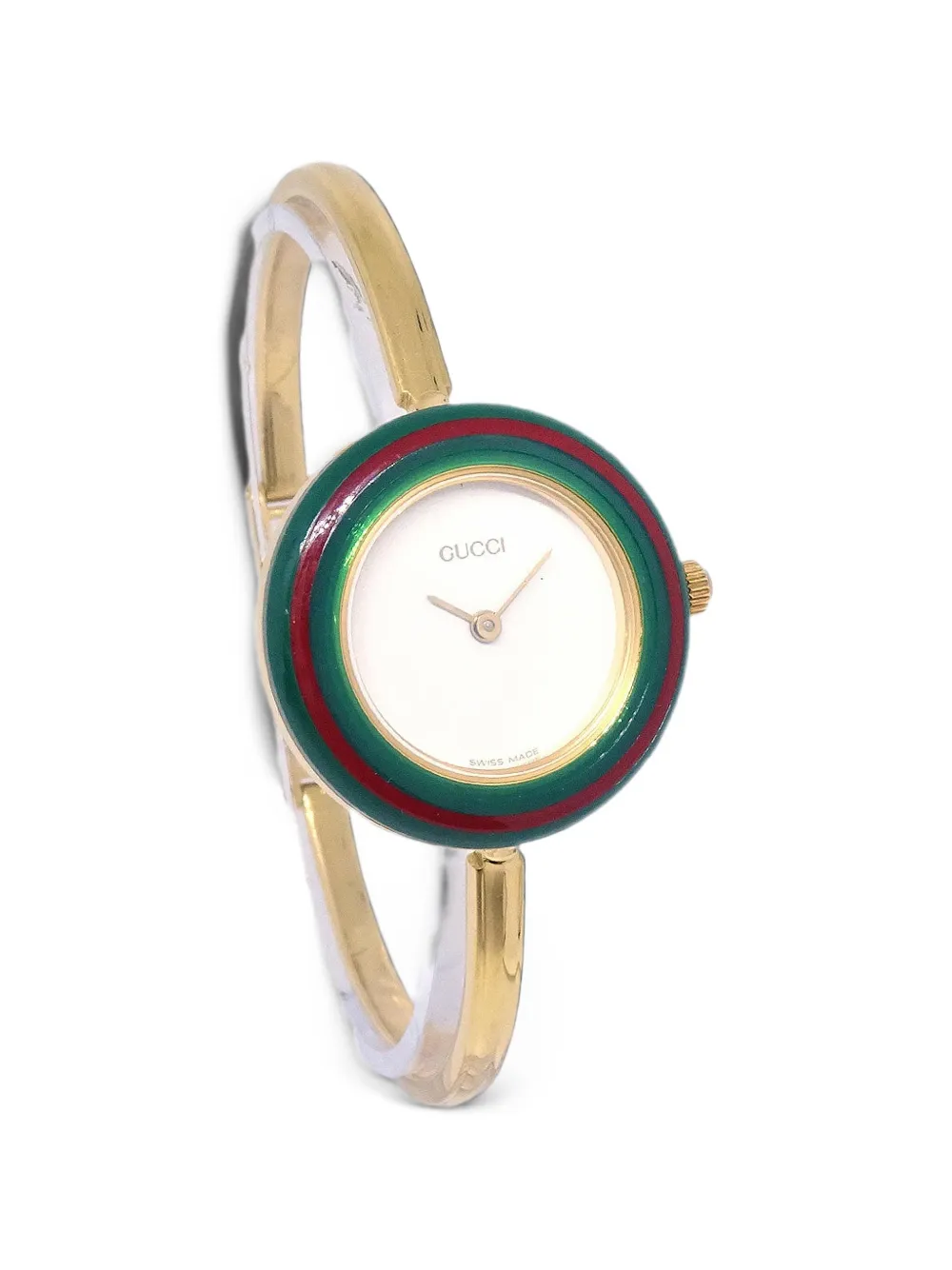 Gucci Pre-Owned Change Bezel 26mm watch - Blanc Gucci Pre-Owned Change Bezel 26mm watch - Blanc