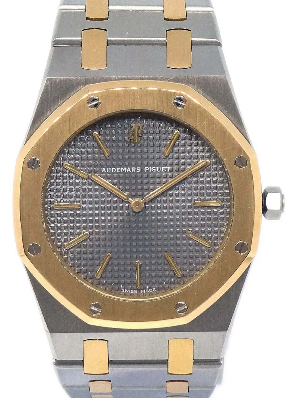 Audemars Piguet pre owned 1980-1986 Royal Oak 33mm watch - Grigio