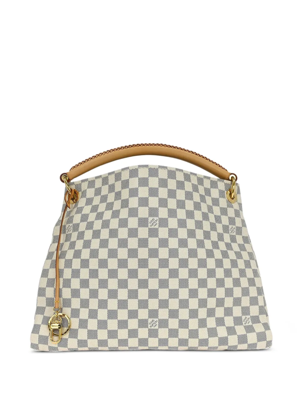 Louis Vuitton Pre-Owned Damier Azur Artsy MM patterned shoulder bag - Toni neutri