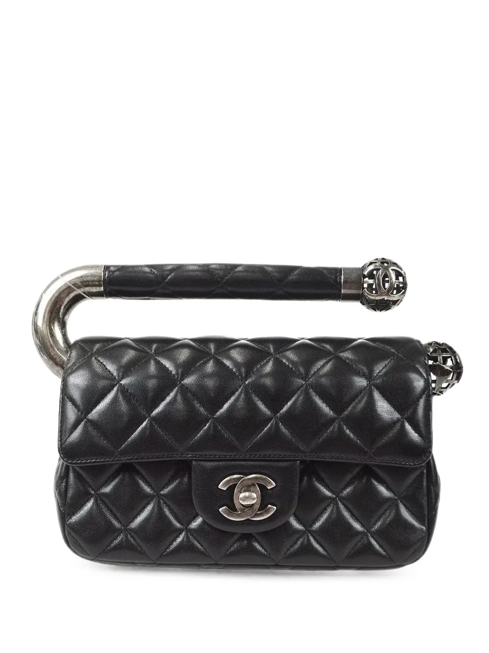 CHANEL Pre-Owned Around the World shoulder bag - Nero