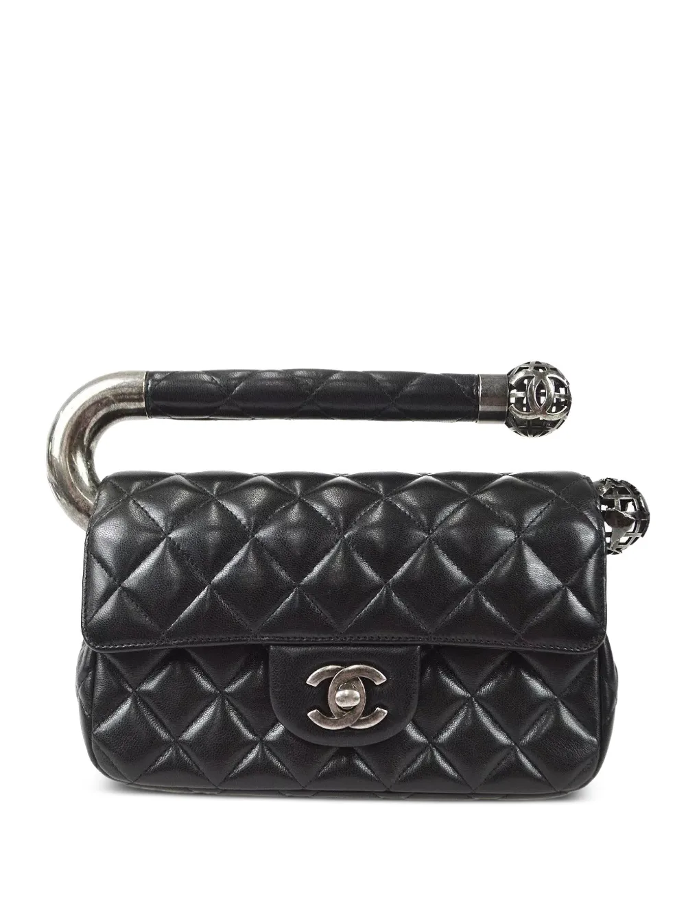 CHANEL Pre-Owned Around the World shoulder bag - Schwarz