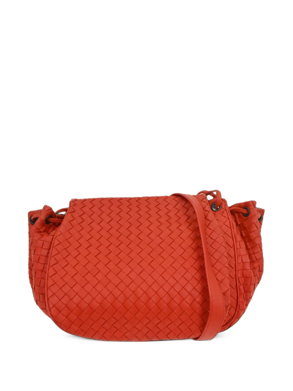 Bottega Veneta Pre-Owned Intrecciato cross body bag - Rot