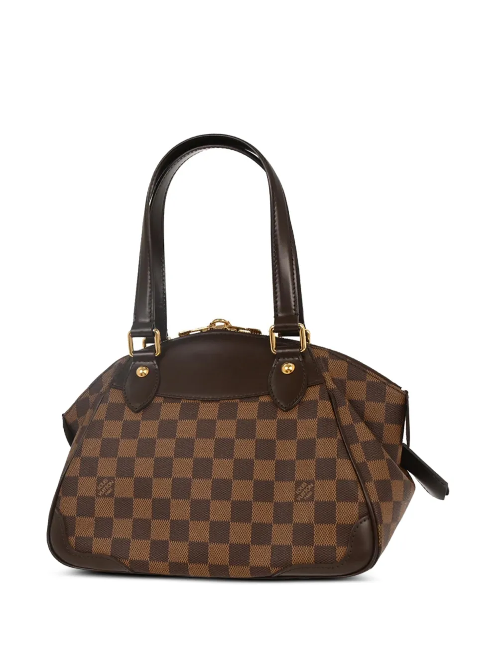 Louis Vuitton Pre-Owned PM Verona Damier schoudertas Bruin