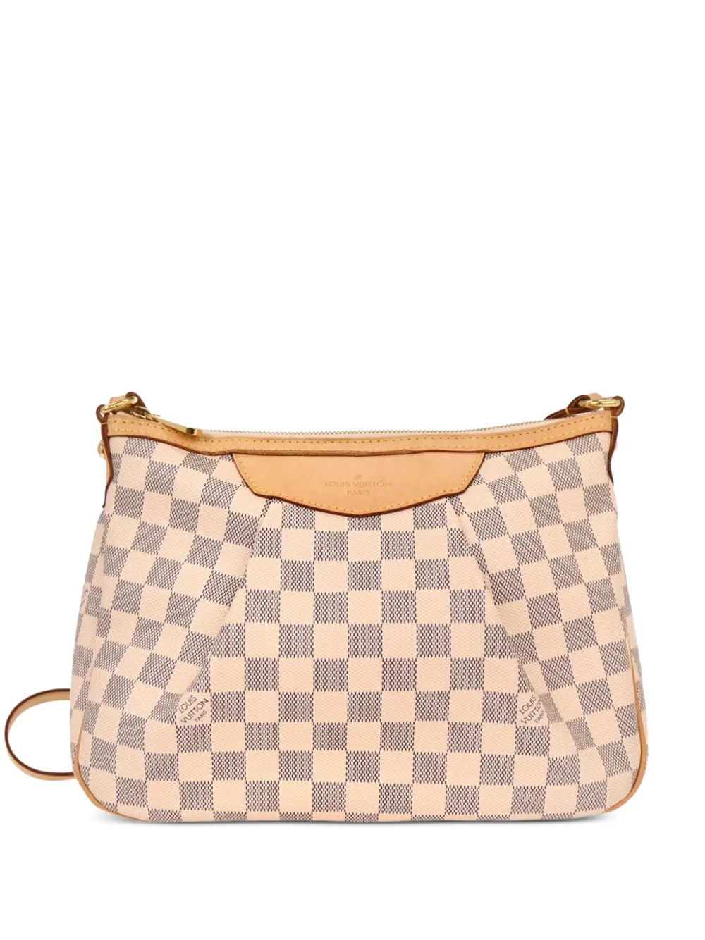 Louis Vuitton Pre-Owned PM Damier Azur Siracusa shoulder bag - Bianco