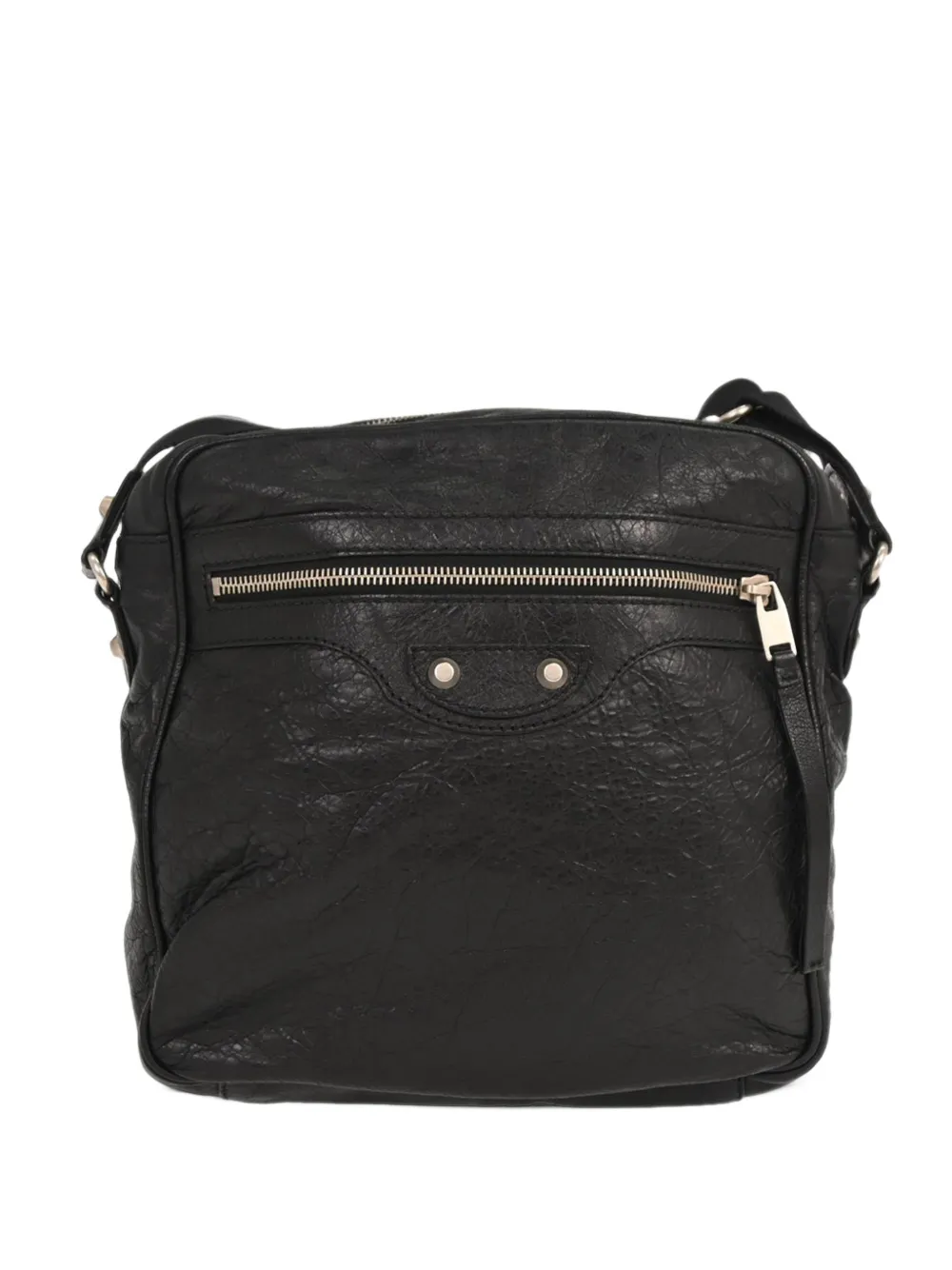 Balenciaga Pre-Owned Daily leather shoulder bag - Schwarz