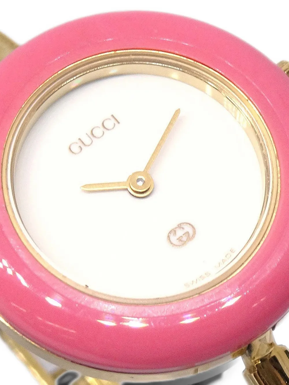 Gucci Pre-Owned 11/12 Chameleon 25mm watch - Bianco