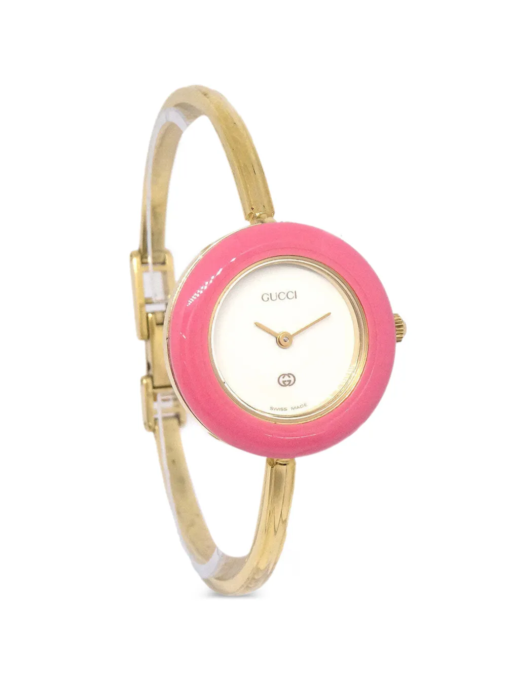 Gucci Pre-Owned 11/12 Chameleon 25mm watch - Weiß