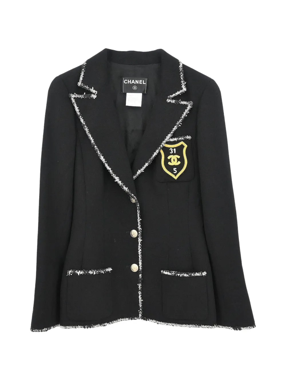 CHANEL Pre-Owned 2005 single-breasted jacket - Nero